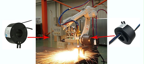 自动焊接机器人滑环
